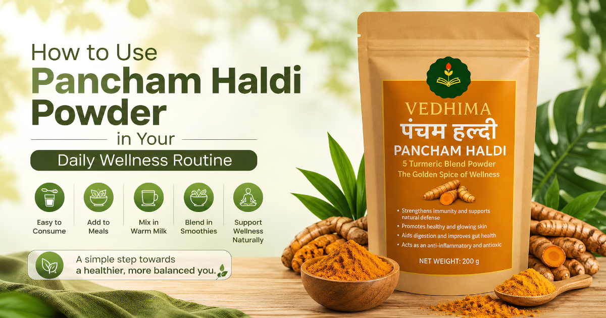 How to Use Pancham Haldi Powder in Your Daily Wellness Routine